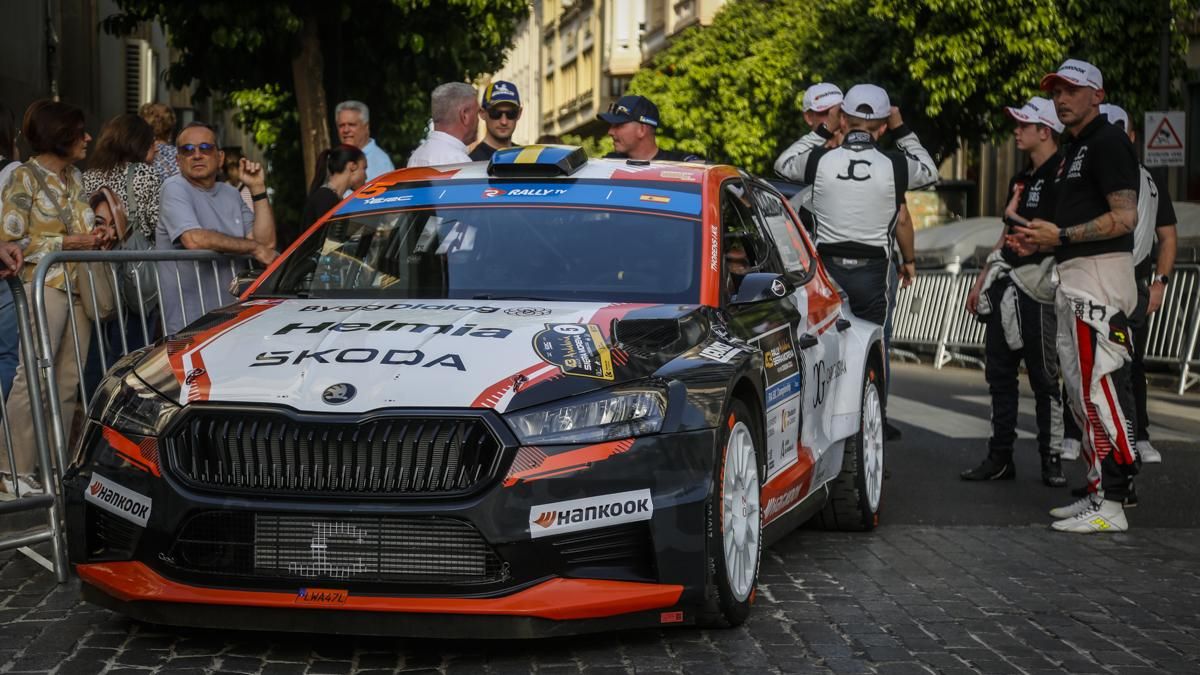 Ceremonia de salida del Rally Sierra Morena 2026