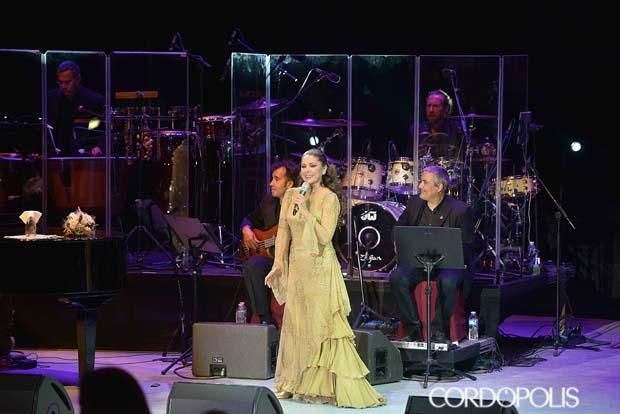Isabel Pantoja en el concierto