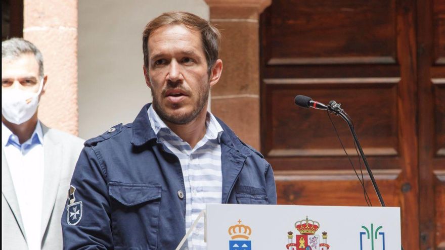 El presidente del Cabildo de La Palma, Mariano Hernández Zapata,