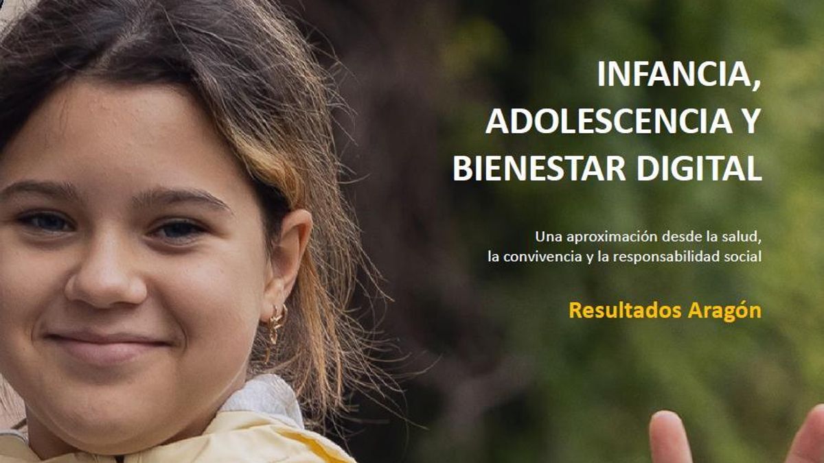 Presentación del informe de UNICEF sobre infancia, adolescencia y bienestar digital en Aragón