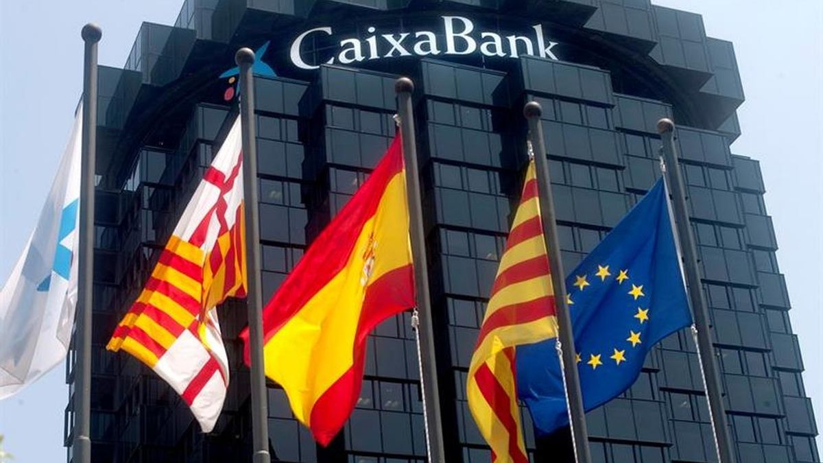 Una imagen de la sede de CaixaBank en Barcelona