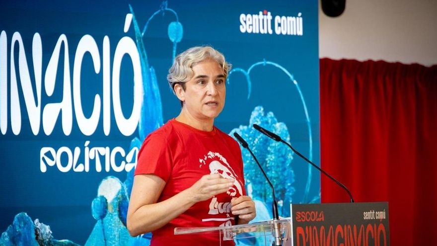 La exalcaldesa de Barcelona, Ada Colau.