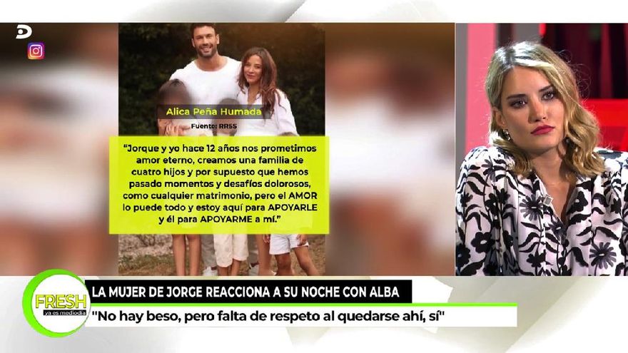 Alba Carrillo en 'Ya es mediodía'