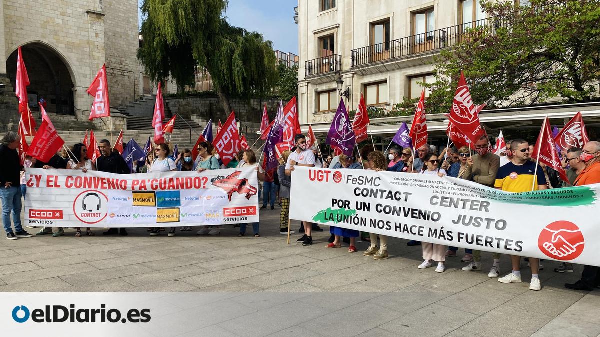 CCOO y UGT preacuerdan la subrogación de plantillas en el 'contact ...