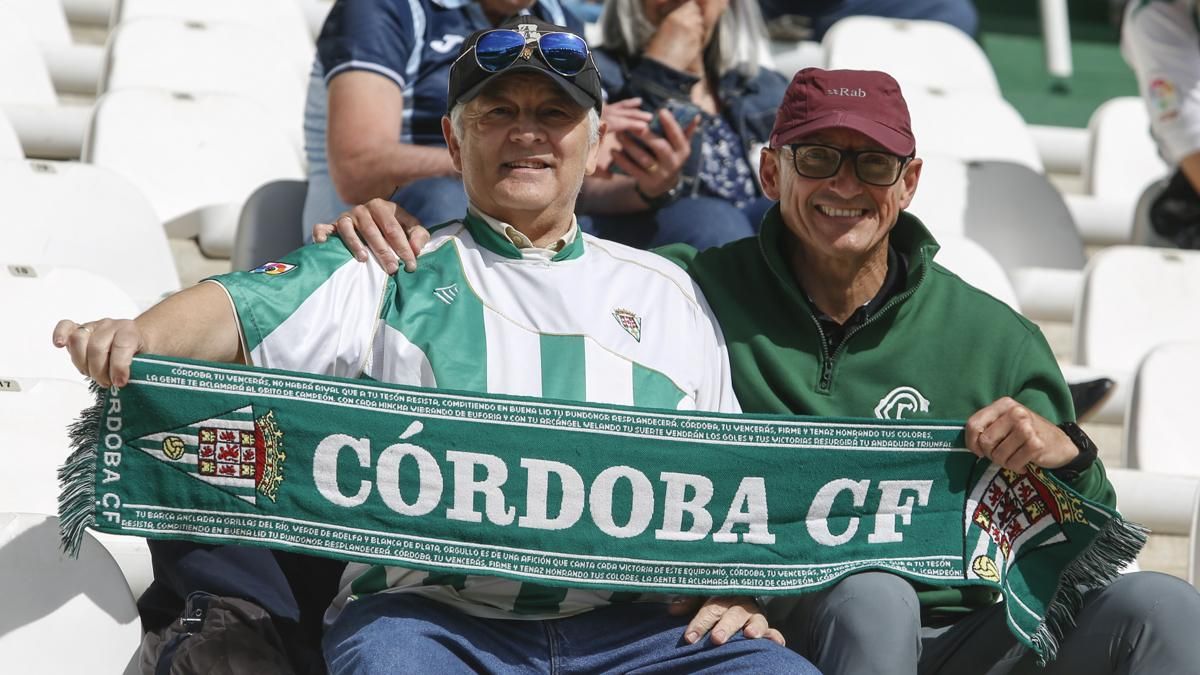 Grada Blanquiverde del Córdoba CF - Granada CF