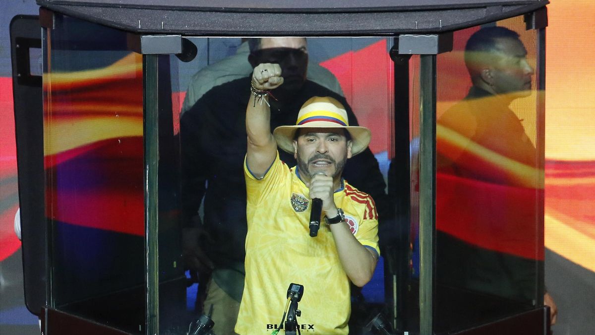 El candidato a la Presidencia de Colombia, Abelardo de la Espriella.