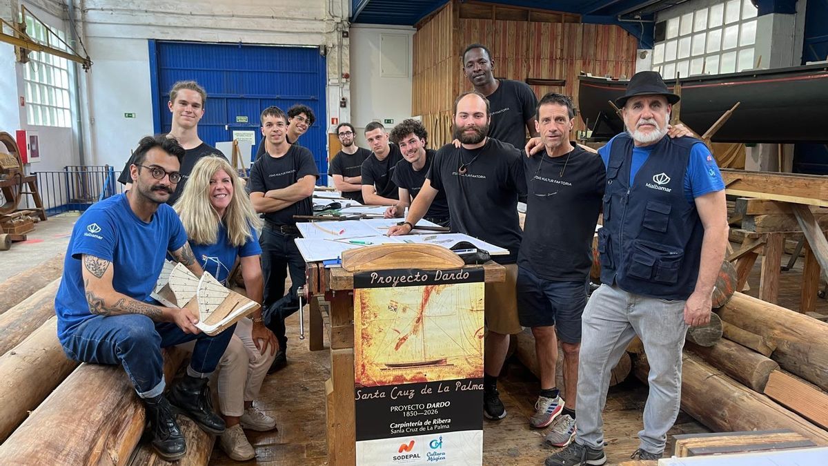 La Palma y el País Vasco unen fuerzas para revivir la carpintería de ribera.