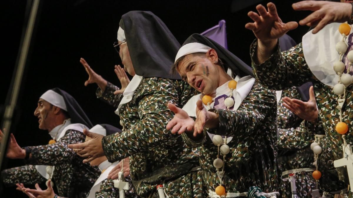 Chirigota Las que van a coger papas