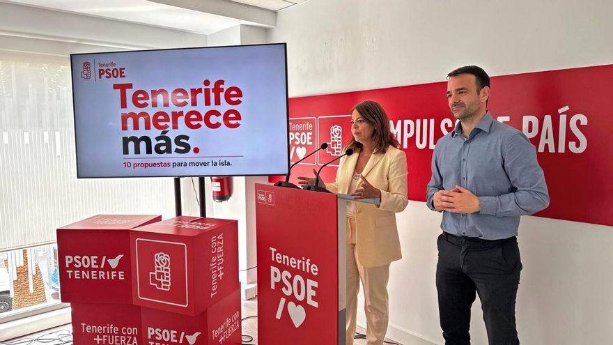 El PSOE presenta 10 propuestas para acabar con la "propaganda y el colapso” de CC-PP en Tenerife