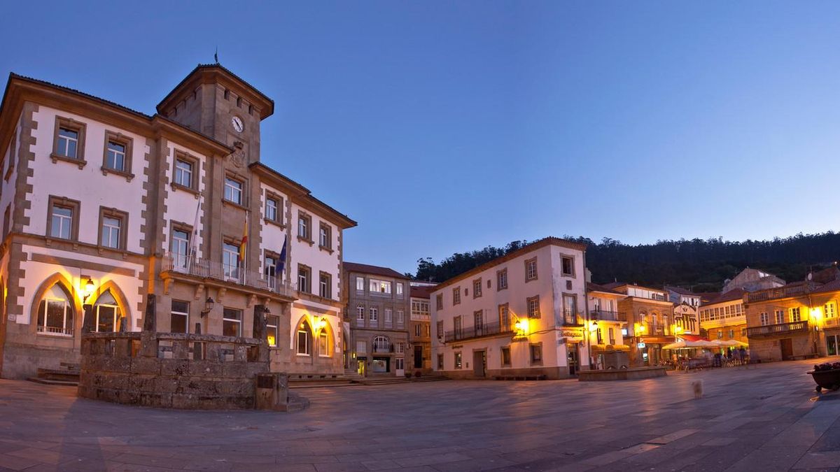 Pueblo de Muros, A Coruña.