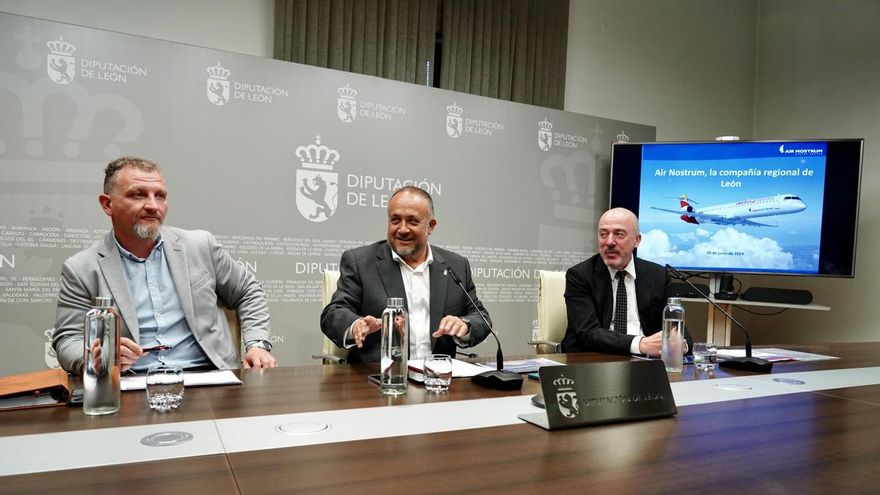 Diputación y Ayuntamiento pagan un 71% más a Air Nostrum para que sólo aumente un 12% los vuelos en León