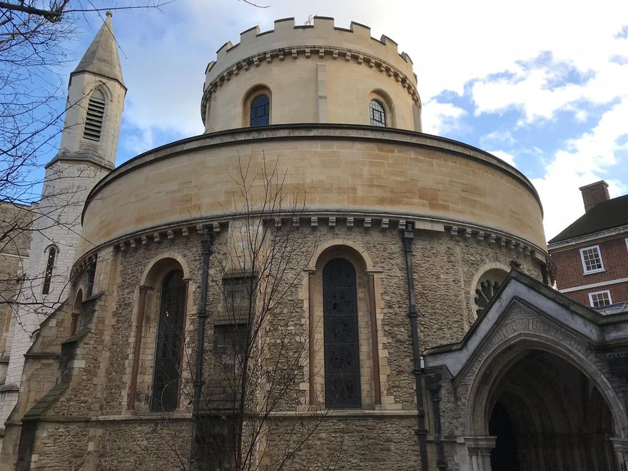 Iglesia de la Orden Templaria en Londres.