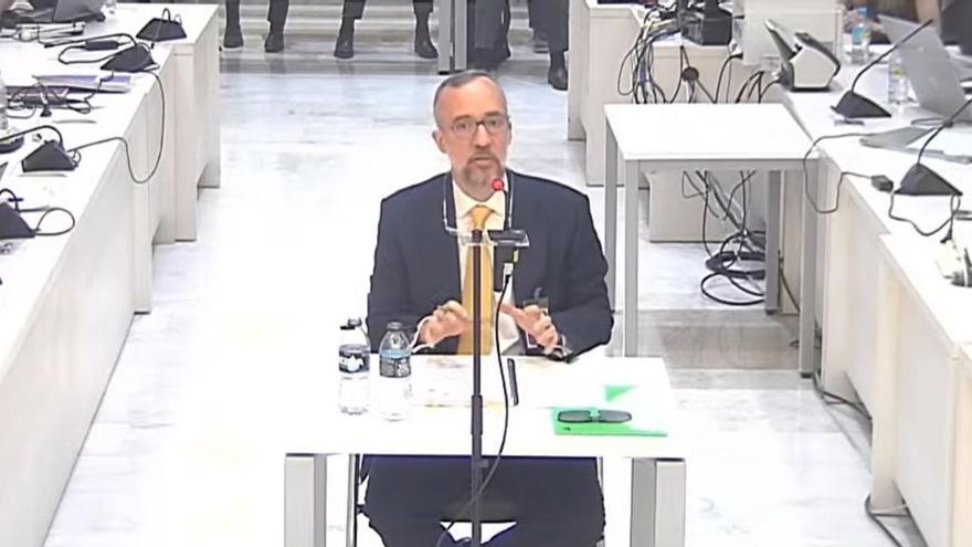 Francisco Martínez, exsecretario de seguridad con el Gobierno de Rajoy, declara en la Audiencia Nacional por el juicio de la Kitchen