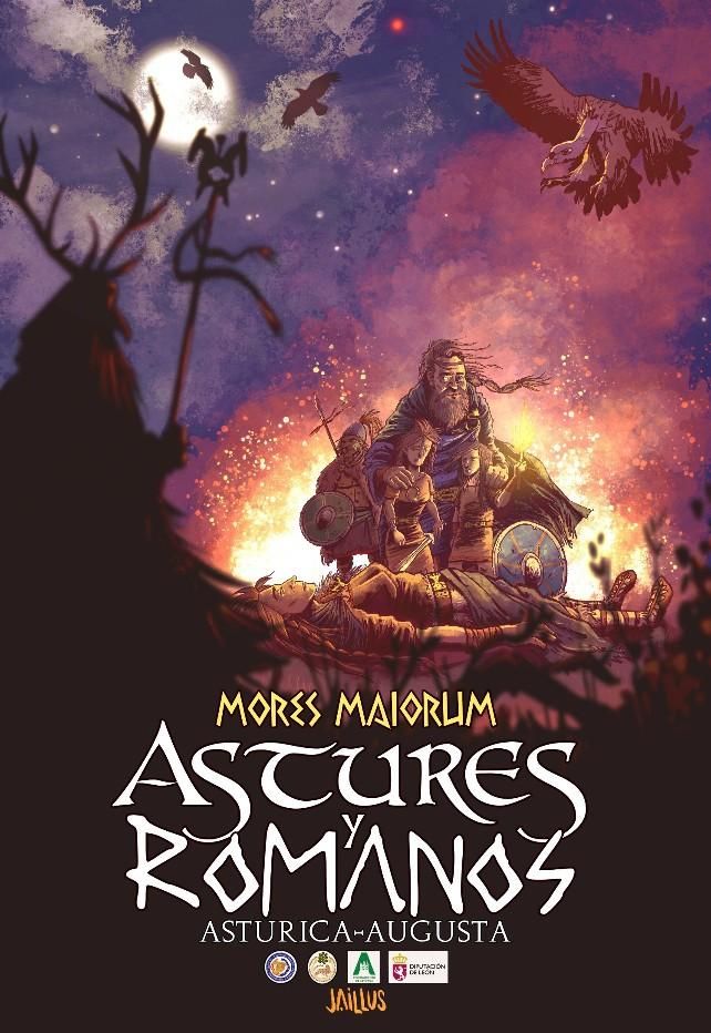 Cartel III de la fiesta Astures y Romanos de Astorga 2020, cancelada por la Covid.