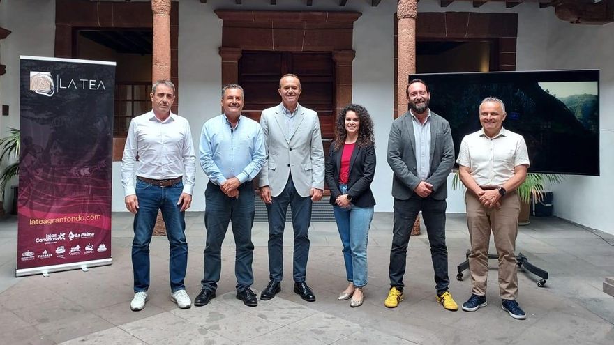 La ‘Tea Gran Fondo’ congrega a más de 400 ciclistas en el norte de La Palma