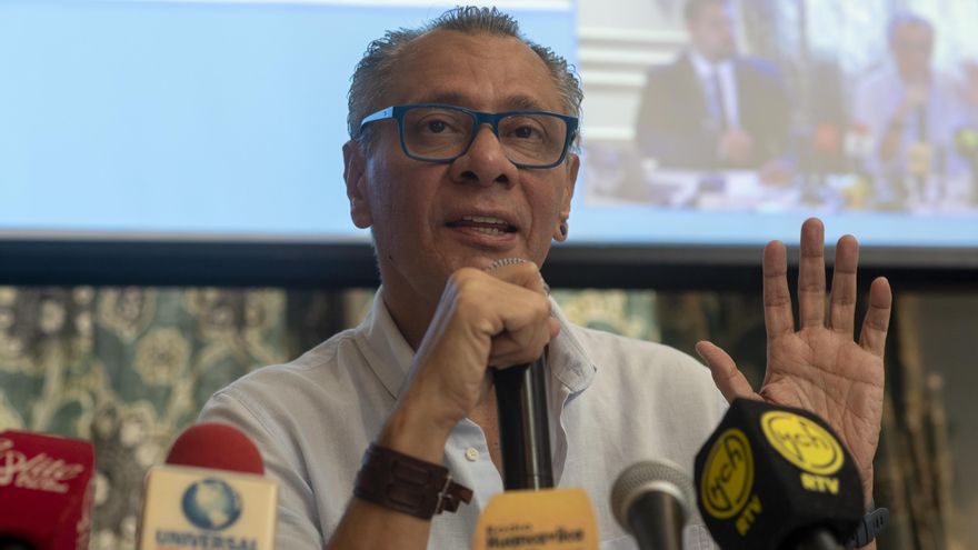 Jorge Glas, exvicepresidente de Correa, reivindica ser "inocente" en el caso Odebrecht