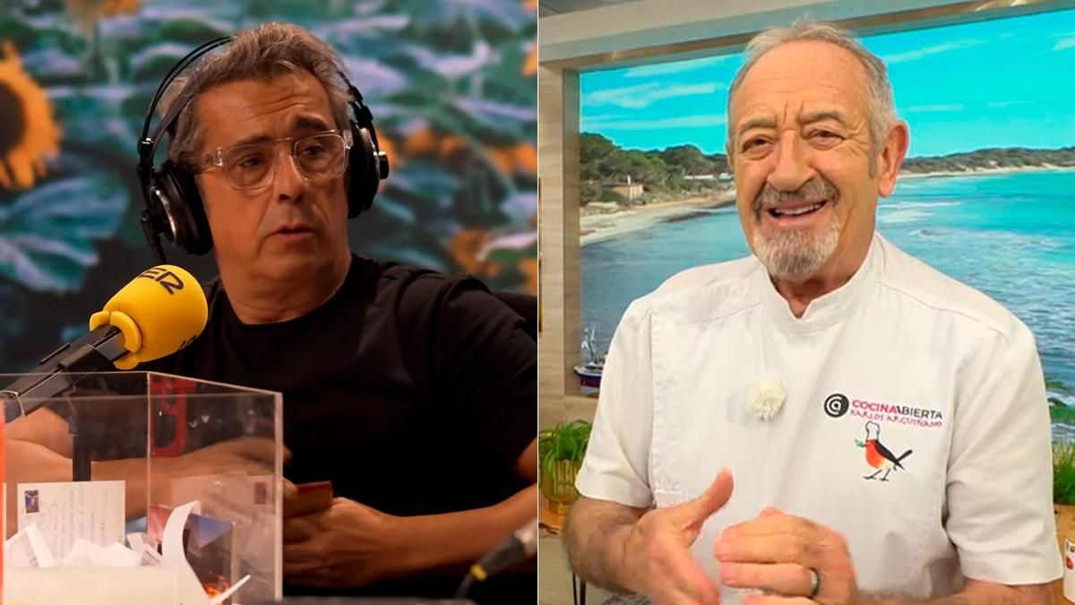 Buenafuente destapa el engranaje tras las cámaras en el programa de Arguiñano en Antena 3: "Igual me paso de listo"