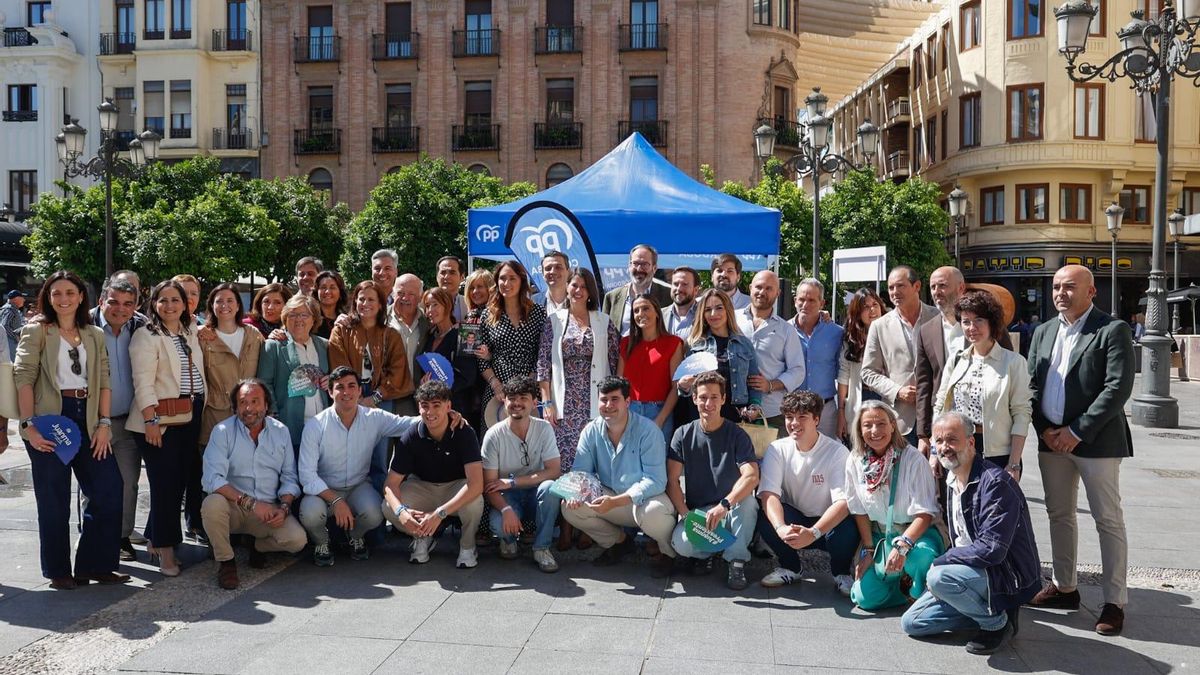 Cierre de campaña del PP en Las Tendillas.
