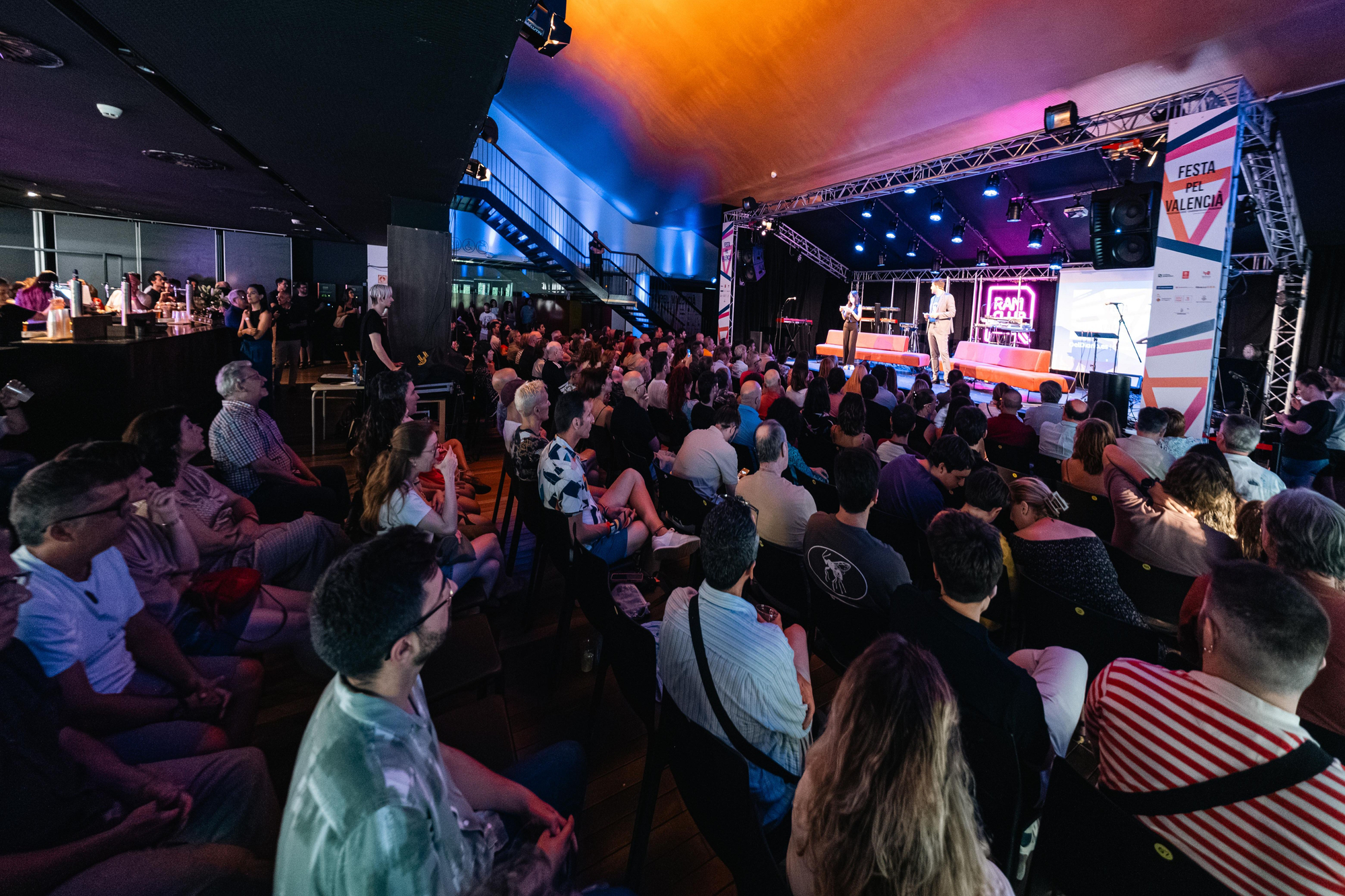 Un moment de la I Festa pel Valencià d'elDiario.es.