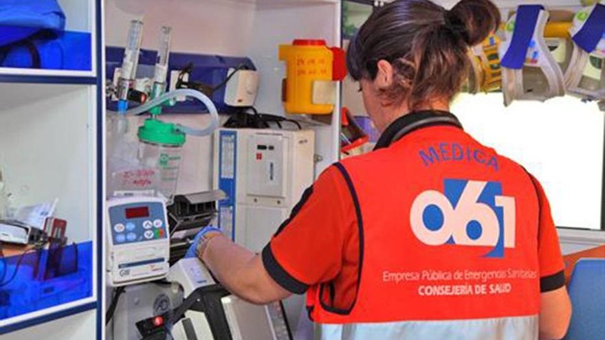 Archivo - Médica de los servicios de emergencias del Servicio Andaluz de Salud