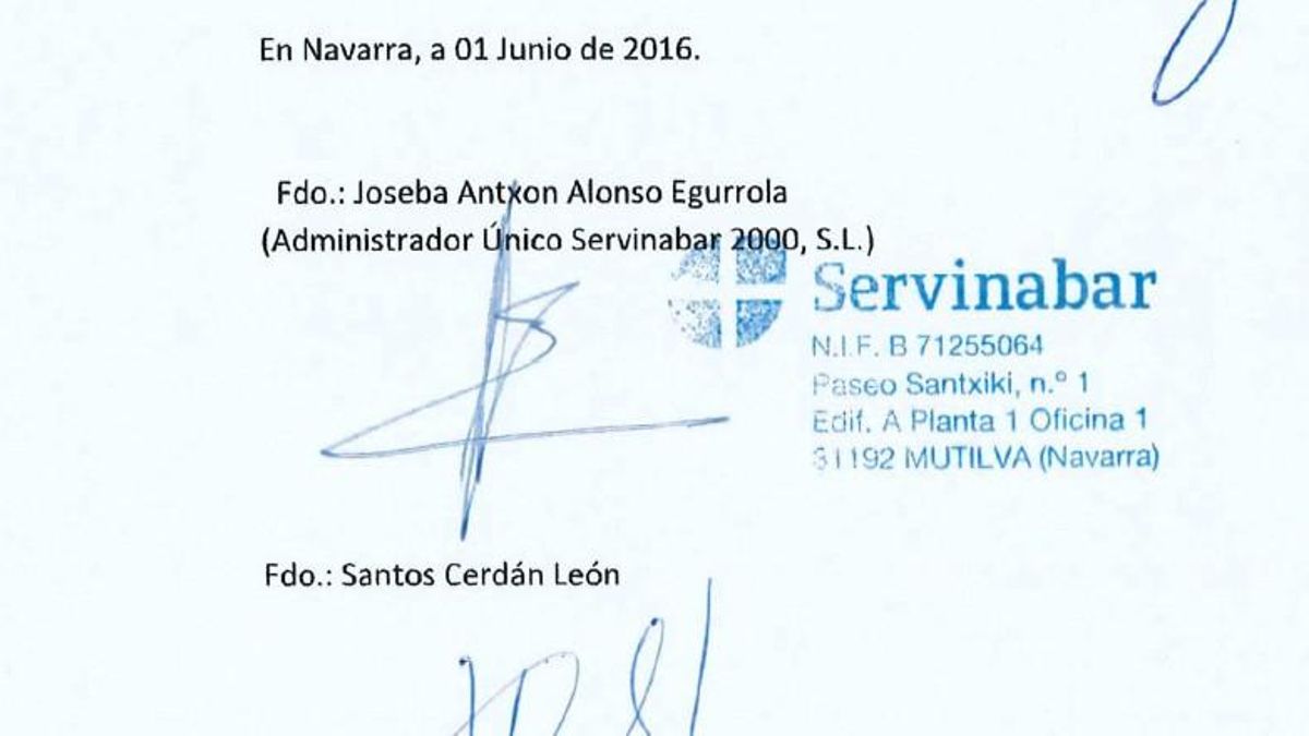 El sello del documento de compraventa
