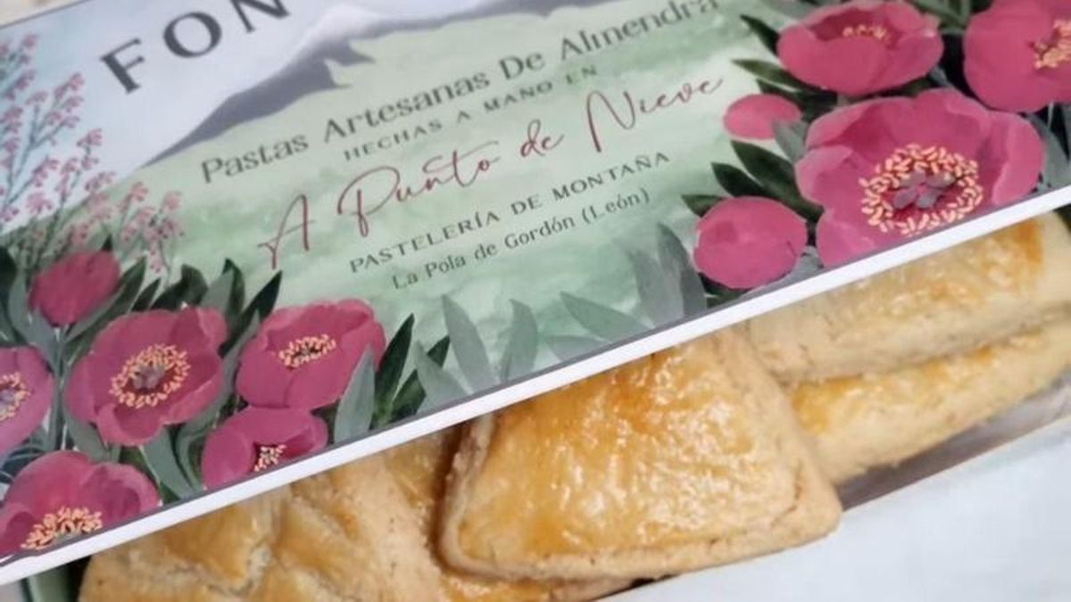 Las pastas 'Fontañinas' de la pastelería A Punto de Nieve.