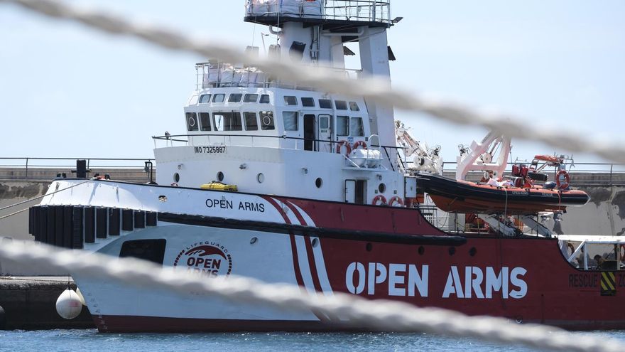 La ONG Open Arms estará dos meses en Canarias para visibilizar el drama migratorio de la ruta atlántica