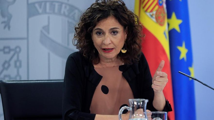 La ministra de Hacienda y portavoz del Gobierno, María Jesús Montero.