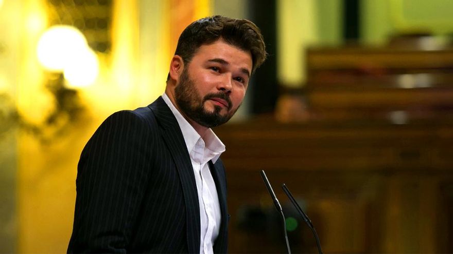 Rufián rescata un tuit del pasado de Cárdenas: "Los jueces son unos hijos de..."