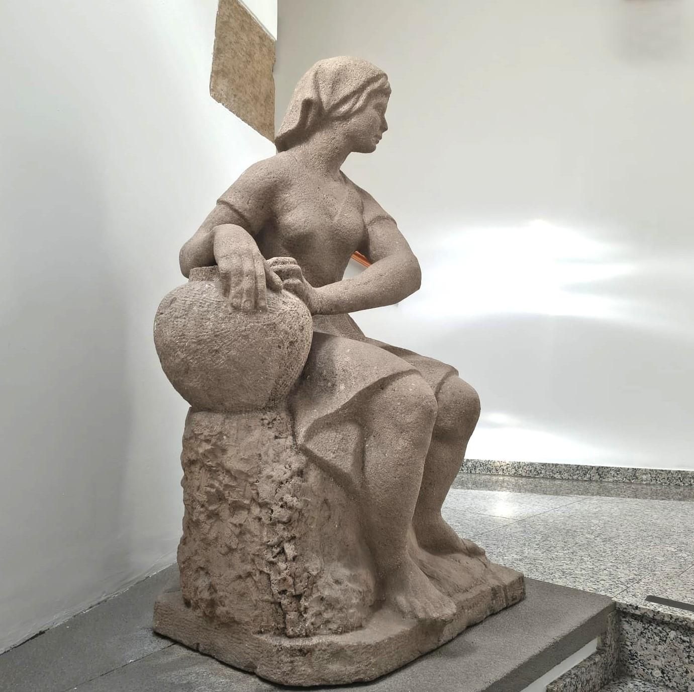 Escultura inventariada en Santa Brígida.