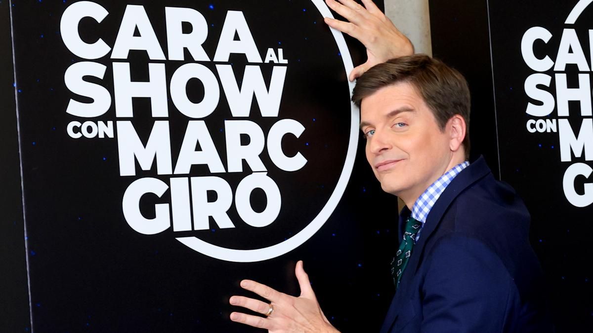 Marc Giró en la presentación de 'Cara al Show'