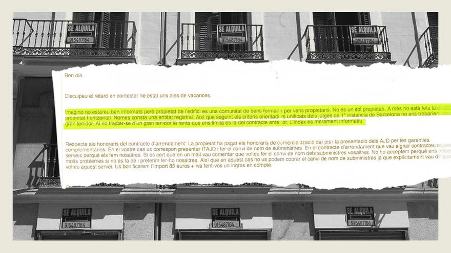 Cuando los dueños de un edificio entero se hacen pasar por pequeños caseros para sortear el tope al precio del alquiler