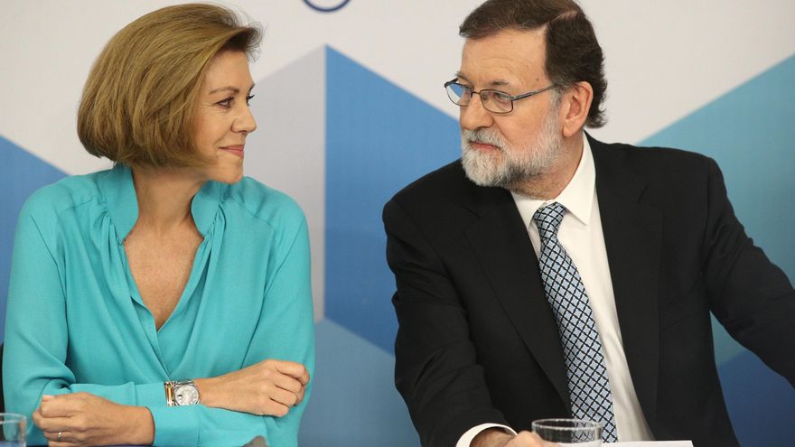 Mariano Rajoy y María Dolores de Cospedal