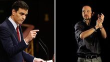 Pedro Sánchez y Pablo Iglesias