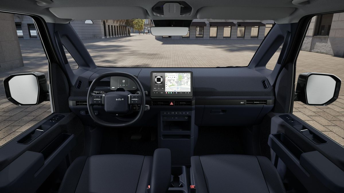 Interior del Kia PV5 Cargo