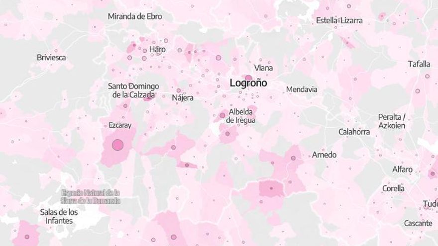 El mapa de viviendas turísticas en La Rioja: estos son los pueblos y las zonas de Logroño con mayor concentración