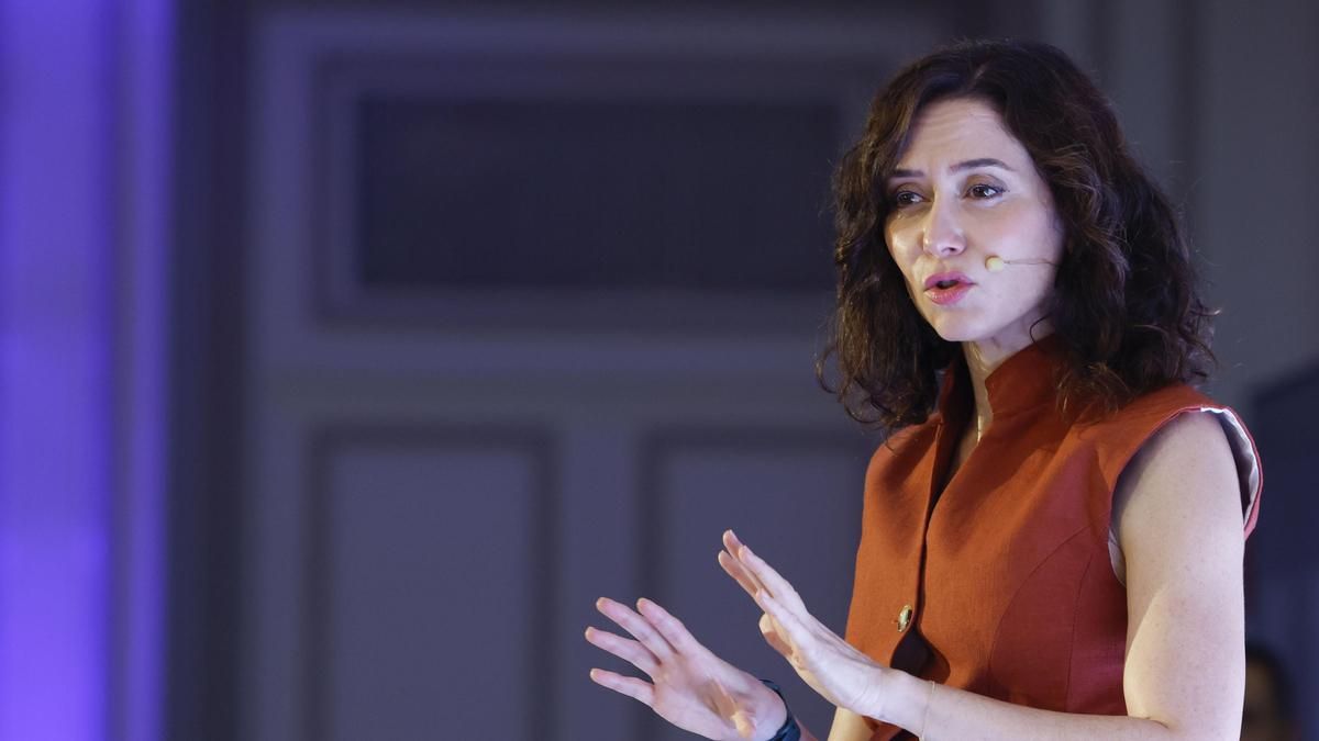La presidenta de la Comunidad de Madrid, Isabel Díaz Ayuso.