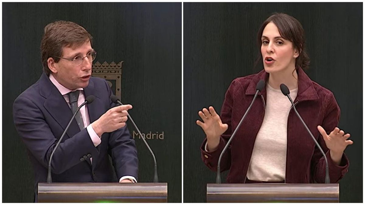 Maestre acusa a Almeida de "robar Madrid" y este replica que ella "gentrifica" Carabanchel por irse a vivir allí