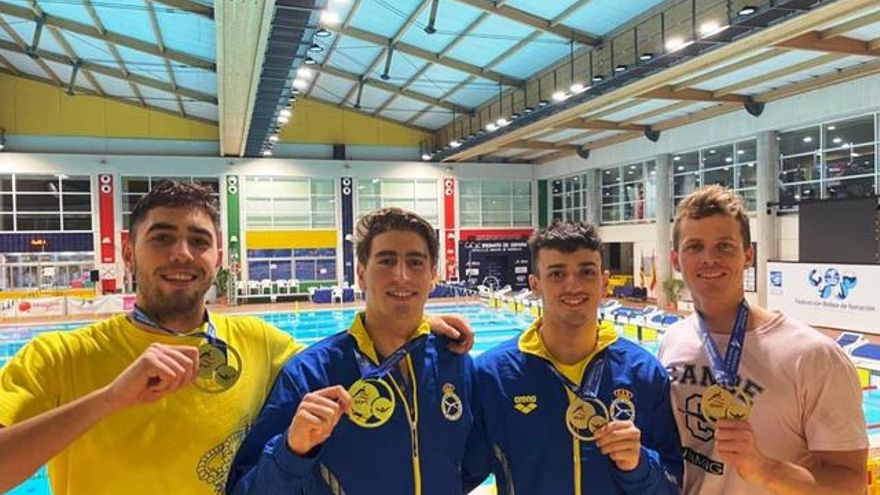 Media docena de podios para Moritz Berg en el Campeonato de España de Invierno