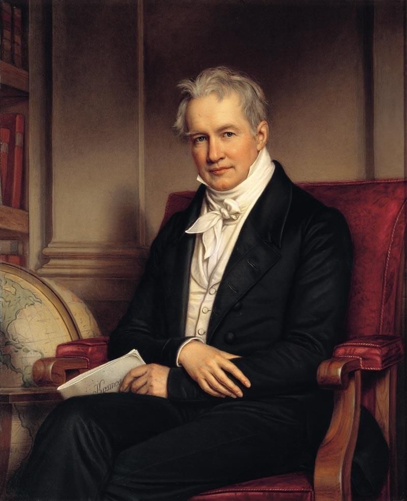 Alexander von Humboldt, por Joseph Stieler, 1843.
