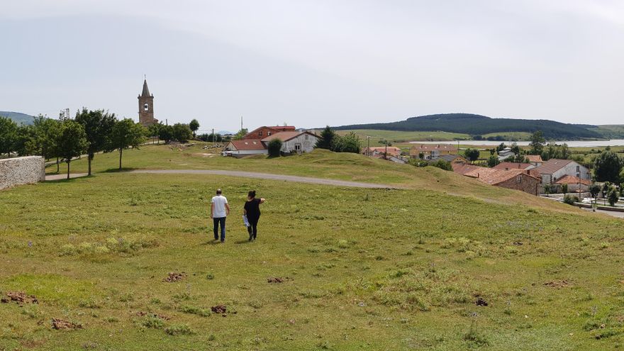 Panorámica del pueblo de Requejo donde se realizó el taller.