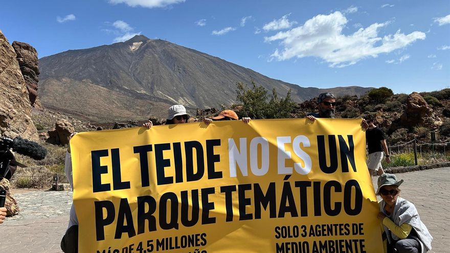 Más de veinte colectivos ecologistas impugnan ante el Tribunal Superior de Justicia de Canarias el Plan Gestor del Teide