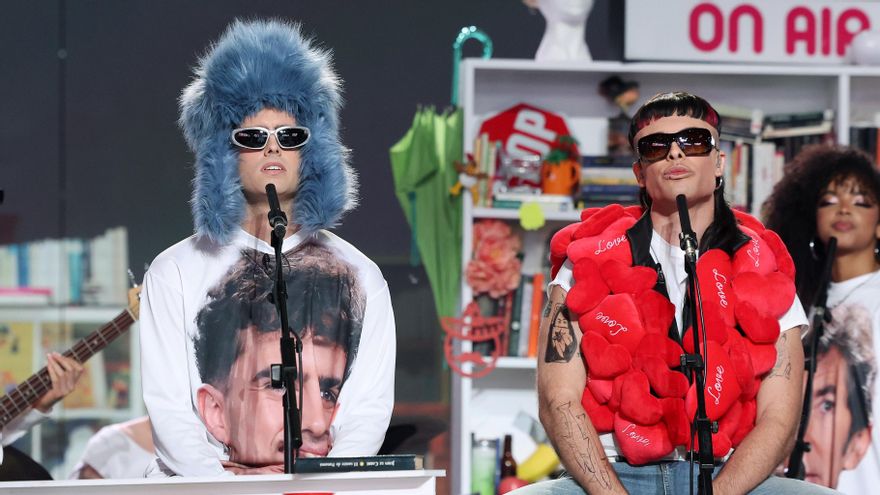 Mikel Herzog y Leo Rizzi hacen de Paco Amoroso y Ca7riel en 'Tu cara me suena'