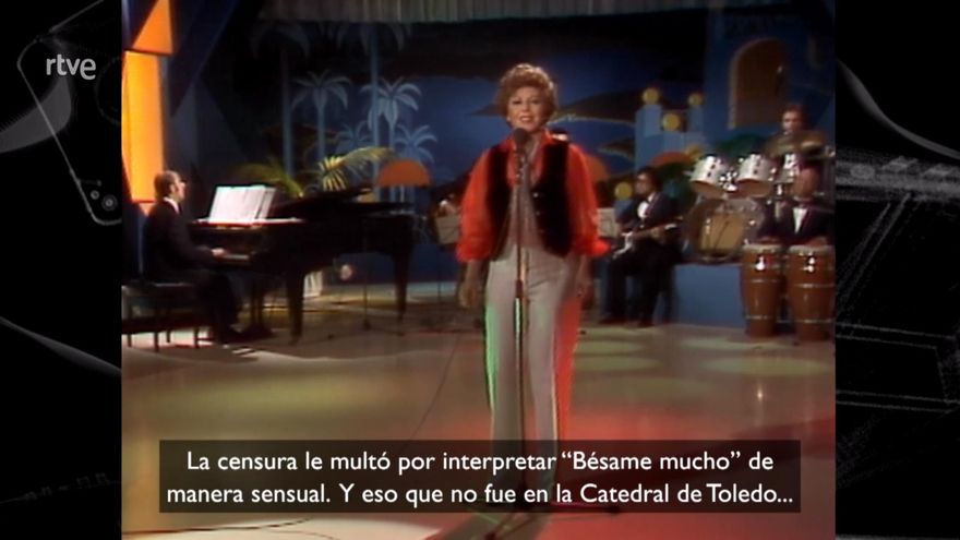 Lolita Garrido en 'Cachitos', con alusión a C. Tangana