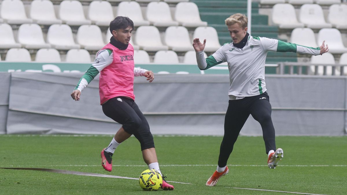 Kevin Medina en un entrenamiento