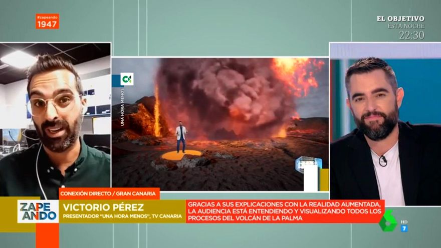 'Zapeando' muestra cómo se hacen los vídeos de realidad aumentada de la TV Canaria: "La magia la crean tres jóvenes"