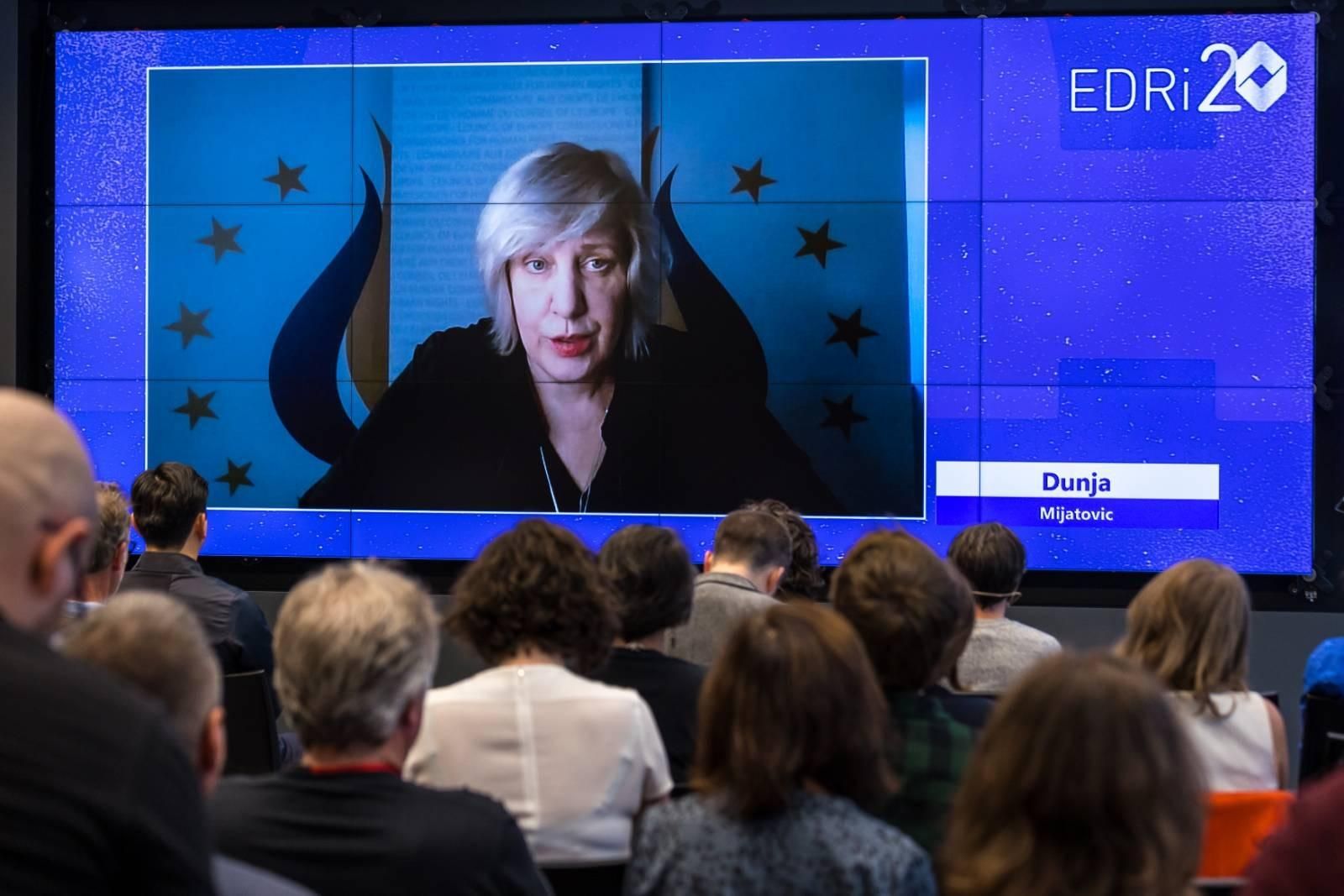 Dunja Mijatović, comisaria de Derechos Humanos del Consejo de Europa