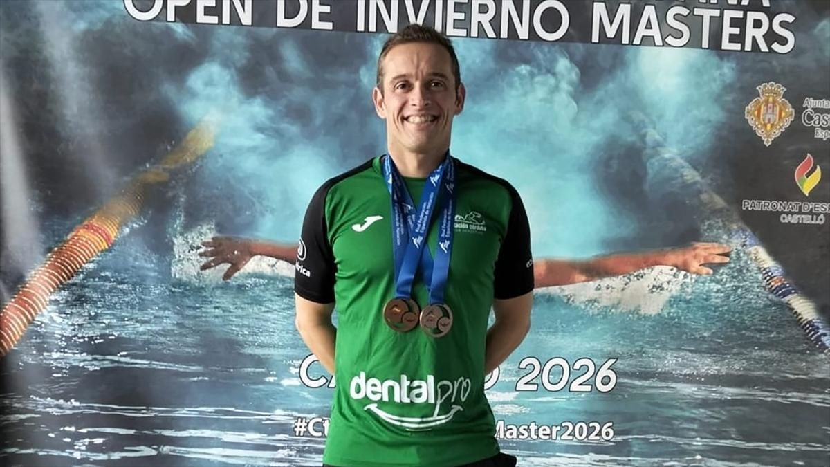 Pedro Serrano y Luis Cano, campeones de España máster de natación