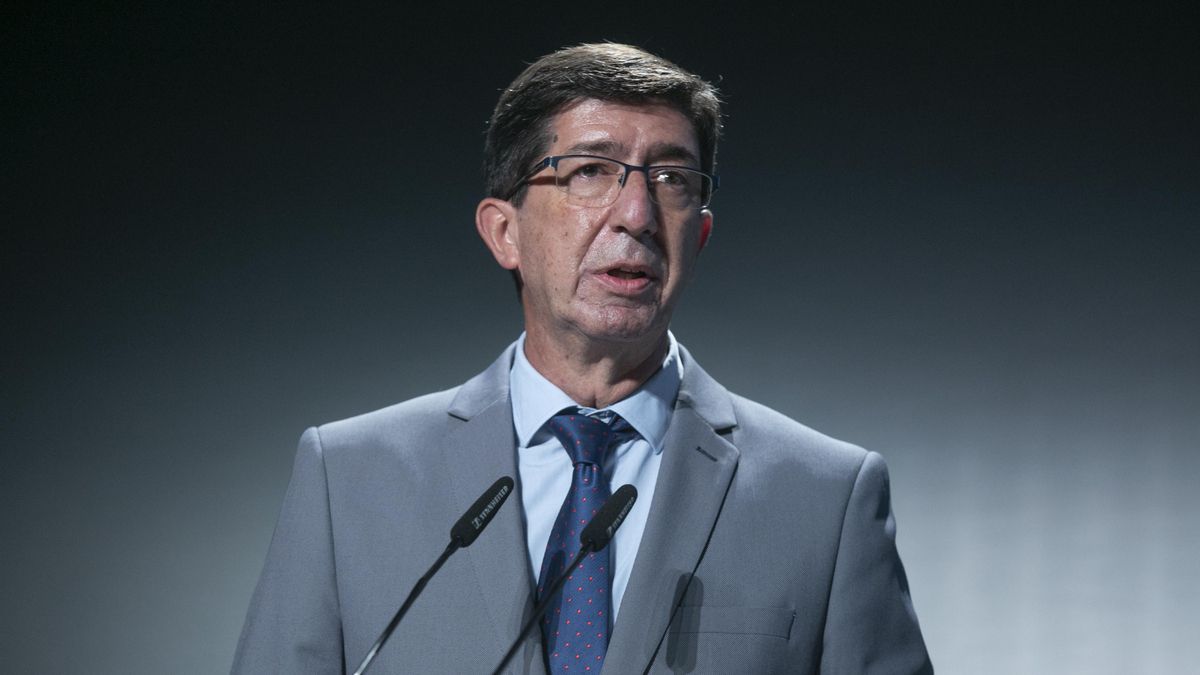 El vicepresidente de la Junta de Andalucía y consejero de Turismo, Regeneración, Justicia y Administración Local, Juan Marín