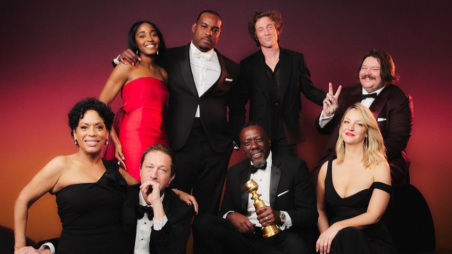 Los Globos de Oro para series: despiden con honores a "Succession" y "El oso" se lleva el premio como mejor comedia